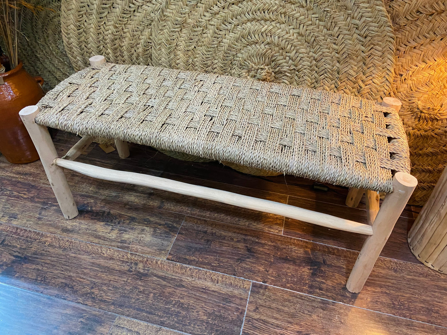 PALM ROPE BENCH