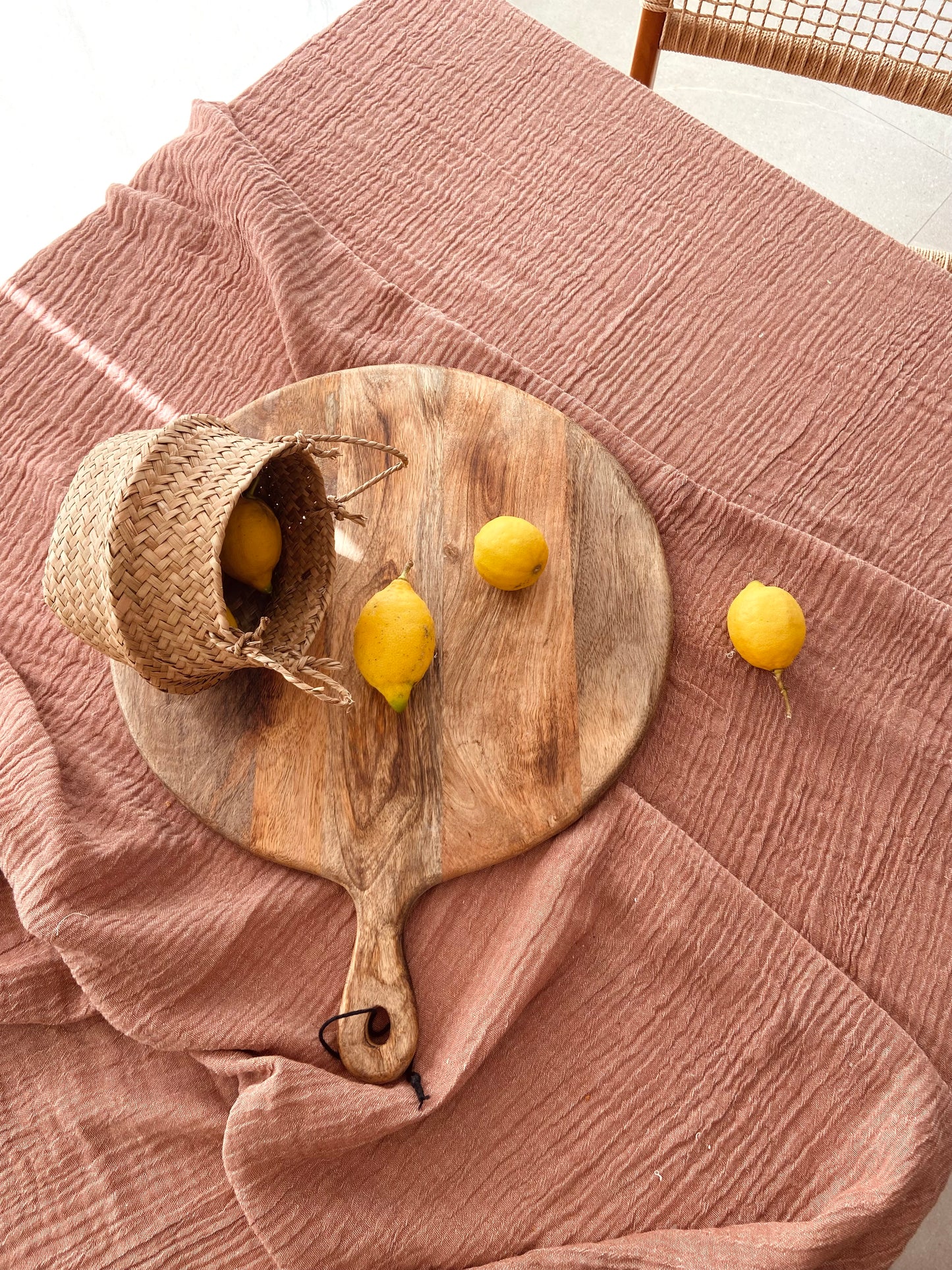 TABLECLOTH 160x200CM EARTH COLOR