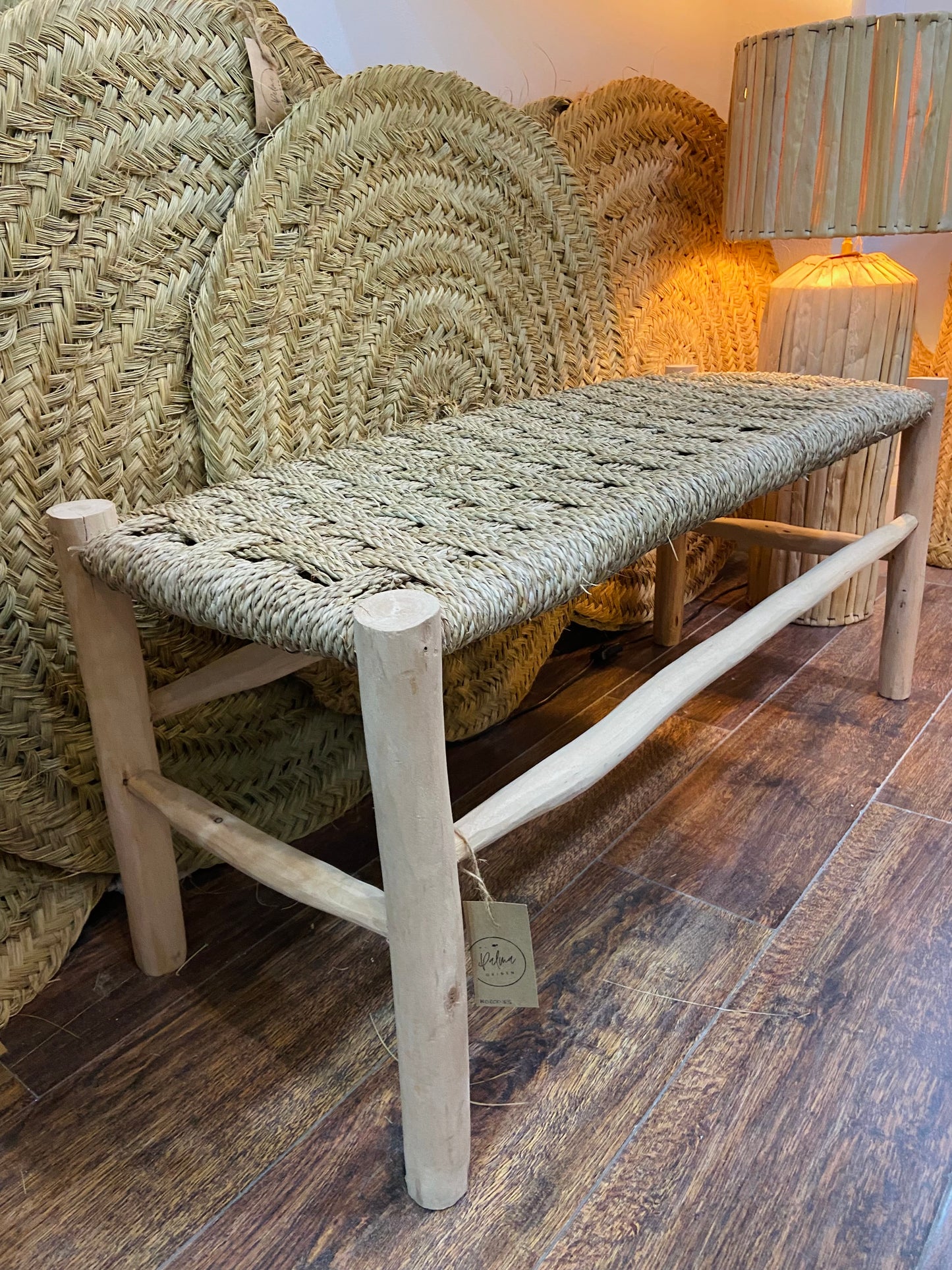 PALM ROPE BENCH