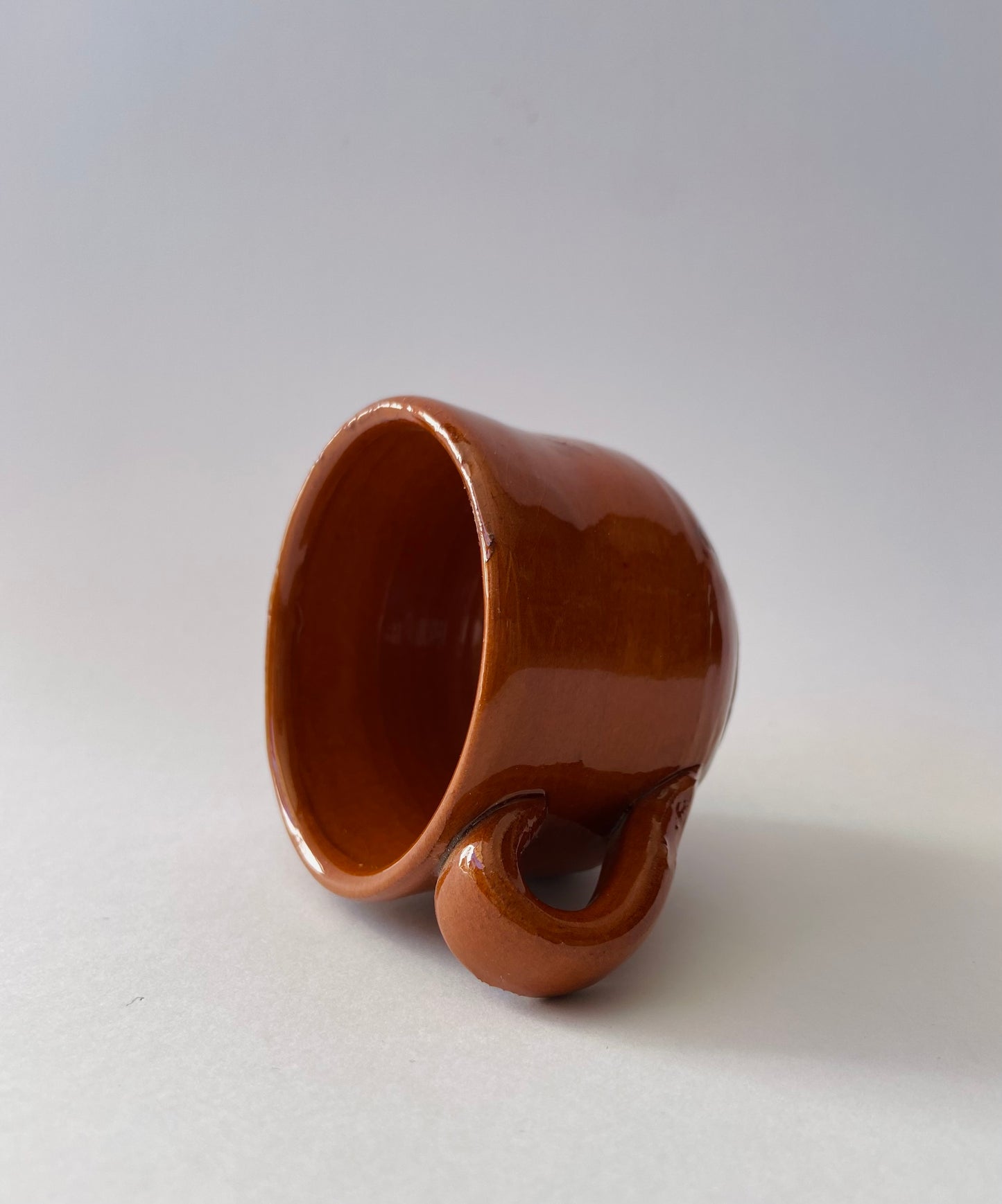 TAZA BARRO CAFÉ PEQUEÑA