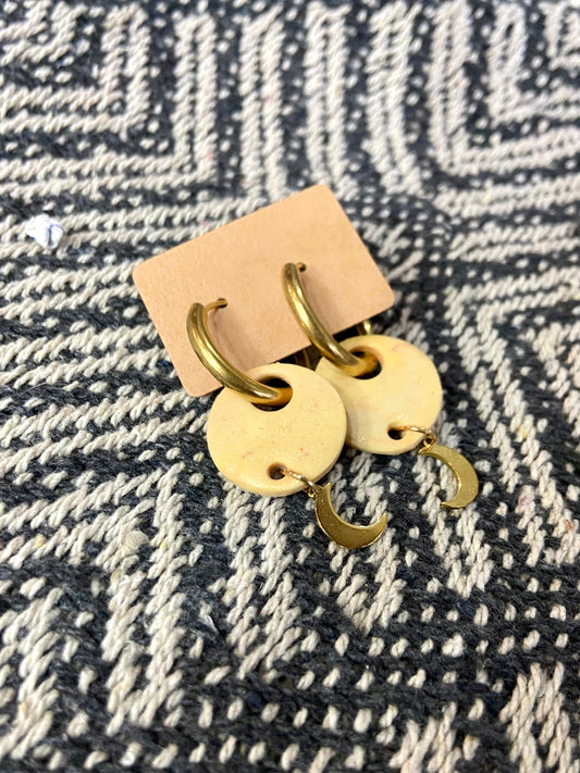 Pendientes luna amanecer
