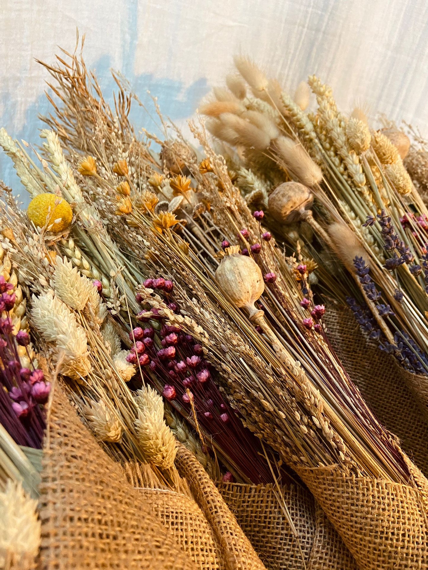 VARIED BOUQUET DRIED FLOWERS